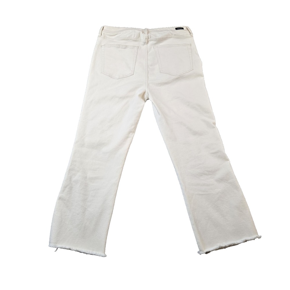 Liverpool Women's Jeans High Rise Crop Flare Color Seaside Dunes 32" X 25.5" 12 - Picture 3 of 11